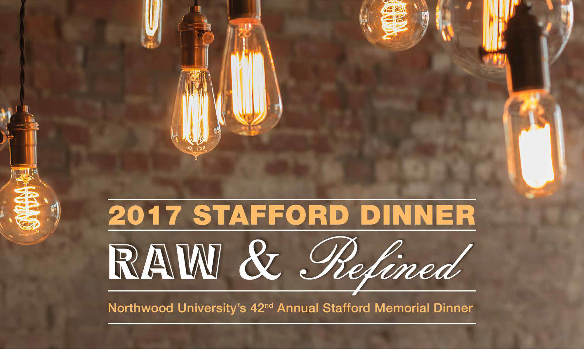 41st Annual Stafford Dinner - Aging to Perfection
